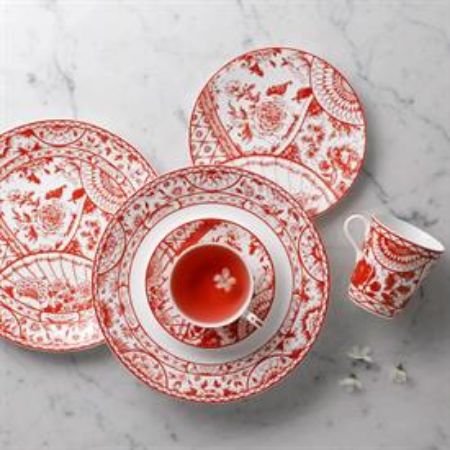 Picture for pattern Victoria's Garden, Red