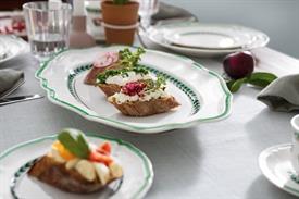 Show products in the French Garden, Green Line pattern