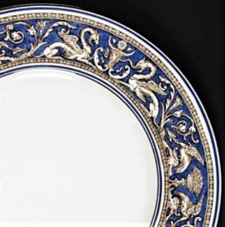 Picture for pattern Florentine, Cobalt