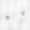 Picture of 14k White Gold .50CTW Diamond Solitaire Studs 