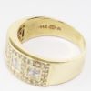 Picture of 14k Yellow Gold & Diamond Band 