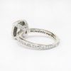 Picture of 14k White Gold .75Ct Ascher Cut Diamond Engagement Ring 