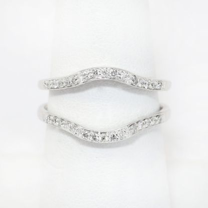 Picture of 14k White Gold & Diamond Insert Ring 