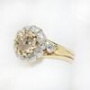 Picture of Antique 14k Gold & Fancy Color Old European Cut Natural Diamond Ring