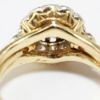 Picture of Antique 14k Gold & Fancy Color Old European Cut Natural Diamond Ring