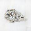Picture of Antique Art Deco Platinum & Old European Cut Diamond Engagement Ring