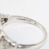 Picture of Antique Art Deco Platinum & Old European Cut Diamond Engagement Ring