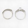 Picture of Vintage Platinum & Diamond Bridal Ring Set