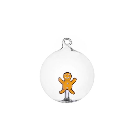 Picture of 'Christmas Tales' Gingerbread Man Bauble Ornament by Ichendorf Milano