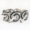 Picture of Vintage Margot de Taxco Enamel & Silver Bracelet