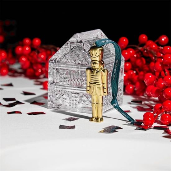 Picture of Golden Nutcracker Ornament 