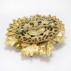 Picture of Vintage Miriam Haskell Chrysanthemum Flower Brooch