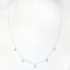 Picture of 14k White Gold & Diamond Charms Necklace