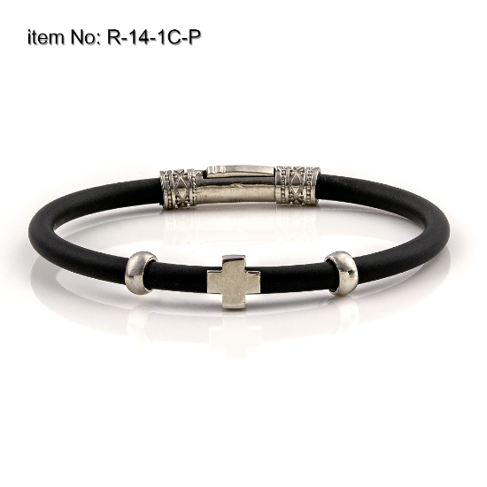 Picture of AXION Sterling Silver Cross Motif Bracelet