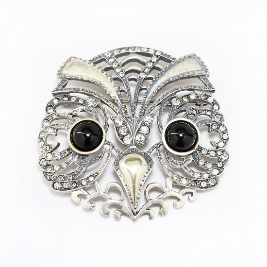 Picture of Vintage MMA (Metropolitan Museum of Art) 'Night Owl' Sterling Silver Brooch