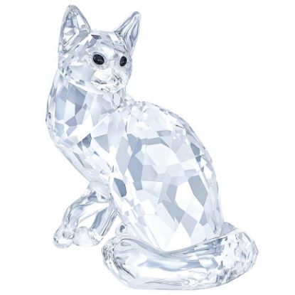 Picture of 'Maine Coon' Cat Figurine #5135919 by Swarovski Crystal