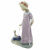 Picture of 'Pulling dolls Carriage' Porcelain Figurine #5044 by Lladro 