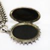 Picture of Antique Victorian Sterling Silver Locket with Original Chain