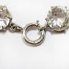 Picture of Antique Sterling Silver & Faceted Rock Crystal Necklace
