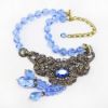Picture of Heidi Daus 'Brilliant Beauty' Necklace in Blue & Lavender  