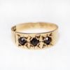 Picture of Antique Victorian 10k Gold & Garnet Baby's Ring