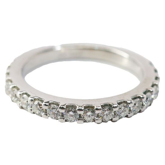 Picture of 14k White Gold Diamond Band