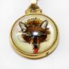 Picture of Vintage Diana by Krementz 14k Gold & Essex Crystal Fox Pendant