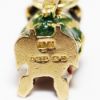 Picture of Vintage English 9k Gold & Enamel Toby Jug Charm