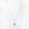 Picture of Antique Edwardian Era 10k Gold Amethyst, Pearl & Mother of Pearl Lavalier Pendant Necklace