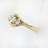 Picture of Antique Early 20th Century 18k Gold, Platinum & Diamond Ring
