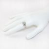 Picture of Vintage 14k White Gold & Diamond Locking Bridal Ring Set