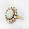 Picture of Vintage 10k Yellow Gold & Opal Cabochon Ring  