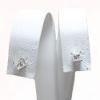 Picture of 14k White Gold Diamond Earrings 