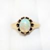Picture of Antique 10k Gold & Opal Cabochon Solitaire Ring