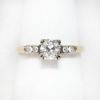 Picture of Vintage 14k Two-Tone Gold & Diamond Engagement Ring