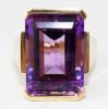 Picture of 14k Yellow Gold Amethyst Ring