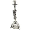 Picture of Putto 15" Sterling Silver Figural Candlestick Pair
