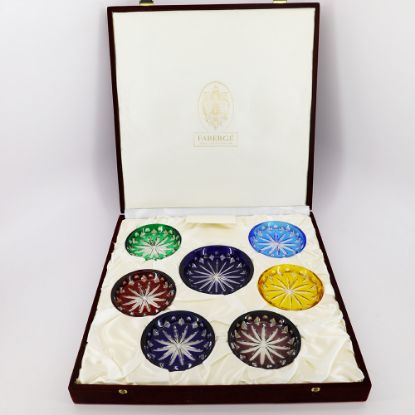 Picture of Faberge Salute Wine Bottle and Stem Coasters