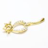 Picture of 14k Yellow Gold Diamond Cat Pendant