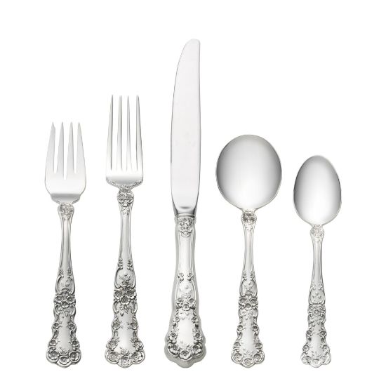 Picture of New 5-Piece Dinner Setting with Cream Soup Spoon
