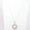 Picture of 14k Two Tone Gold Interlocking Multi-Ring Pendant