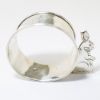 Picture of "Carol" Napkin Ring with Bunny Stand by Webster Sterling Silver