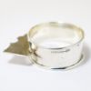 Picture of "Carol" Napkin Ring with Bunny Stand by Webster Sterling Silver