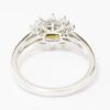 Picture of 18k Two Tone Gold Diamond and Alexandrite Ring