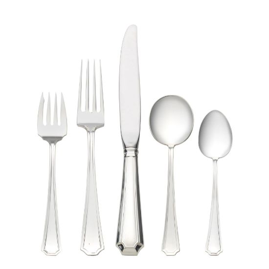 Picture of New 5-Piece Dinner Setting with Cream Soup Spoon