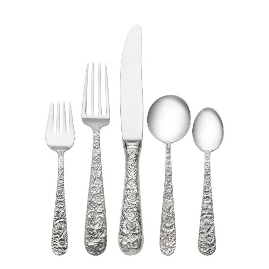 Picture of New 5-Piece Dinner Setting with Cream Soup Spoon
