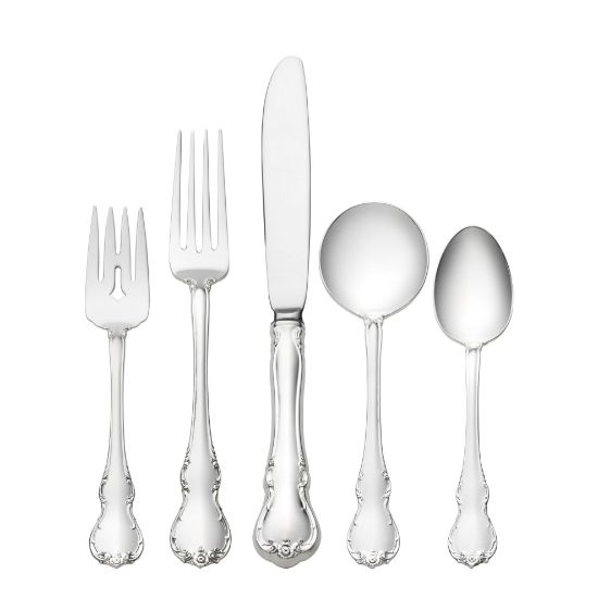 Picture of New 5-Piece Dinner Setting with Cream Soup Spoon