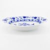 Picture of Blue Onion Cups. Saucers and Serving Dish