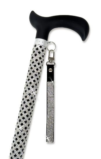 Picture of Jacqueline Kent Silver & Black Sugar Cane