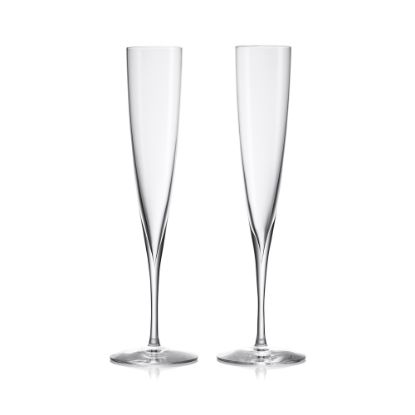 Picture of Set of 2 Trumpet Champagne Flutes